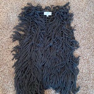 JOA fringe sweater vest-size small